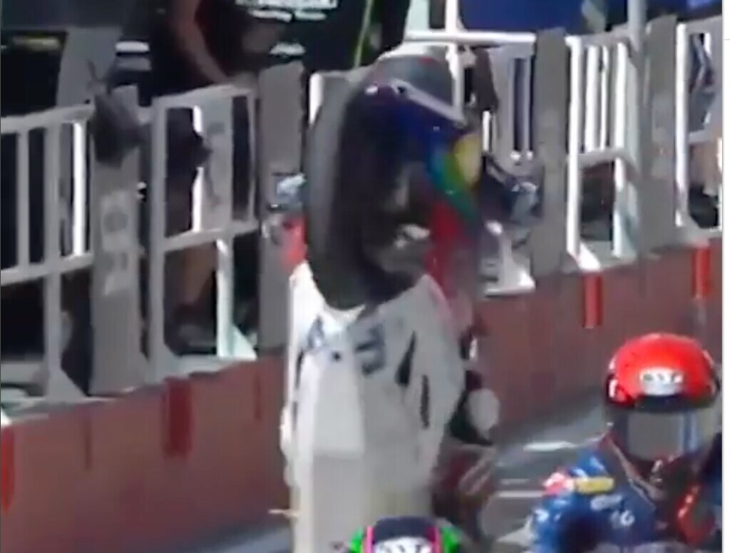 SSP Misano, numero "alla Biaggi" di Kofler in più lane