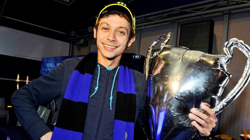 Finale Champions, Valentino Rossi: "Inter, occhio ai gufi"