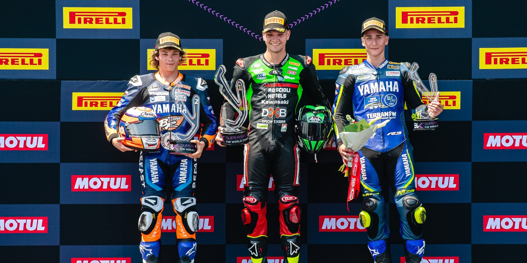 SSP300, Grande Italia a Misano: Ieraci batte Gennai in Gara 1