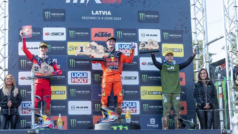 MXGP di Lettonia: Herlings a quota 104