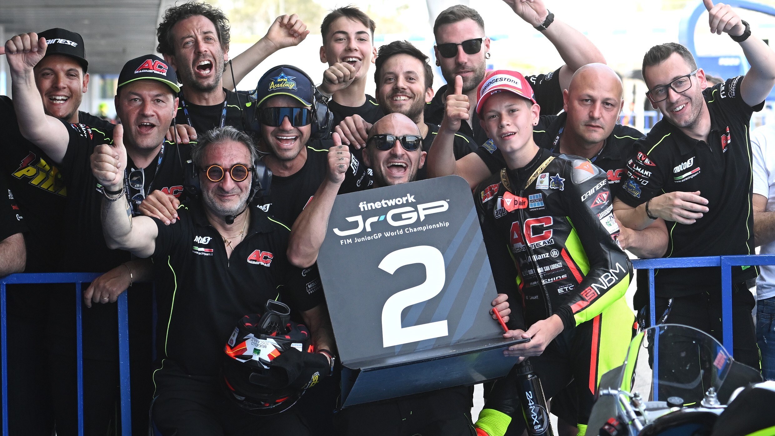 FIM JuniorGP: Italia sfortunata in Moto3 a Jerez, Pini a podio in ETC