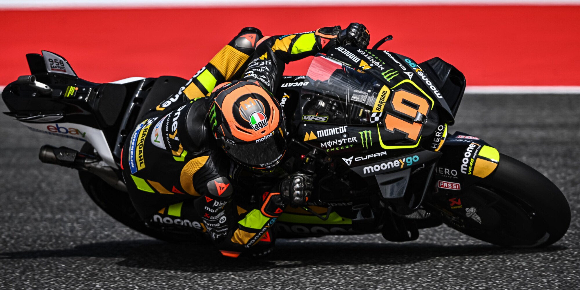MotoGP, Luca Marini stoico: podio sfiorato nonostante il dolore