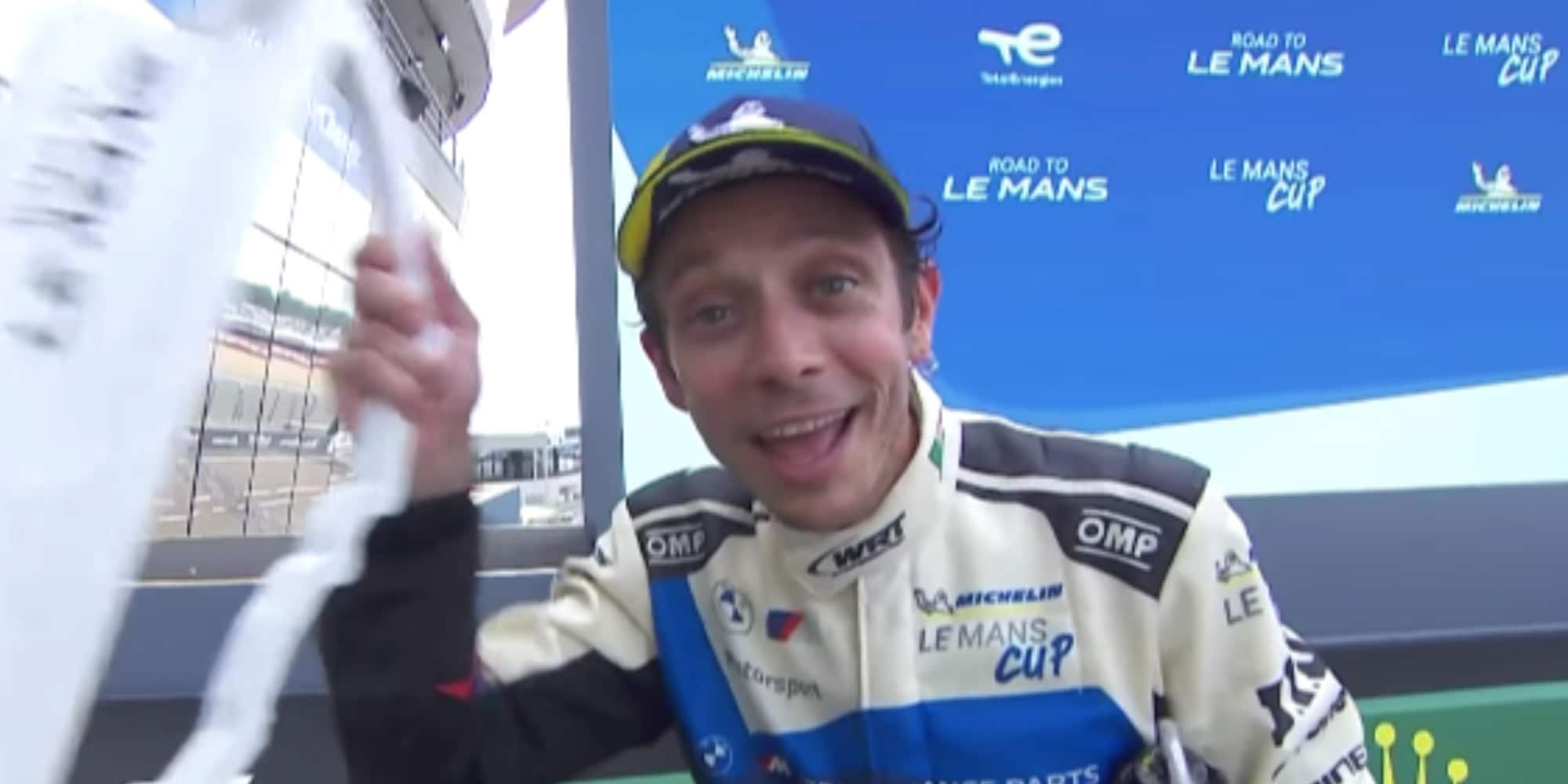 Valentino Rossi leggendario: vittoria alla Road to Le Mans