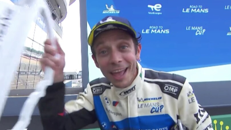 Valentino Rossi leggendario: vittoria alla Road to Le Mans