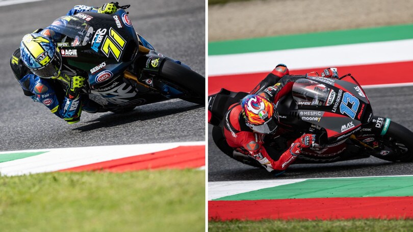 Moto2: Celestino Vietti ad un passo dai primi, Dennis Foggia in crescita
