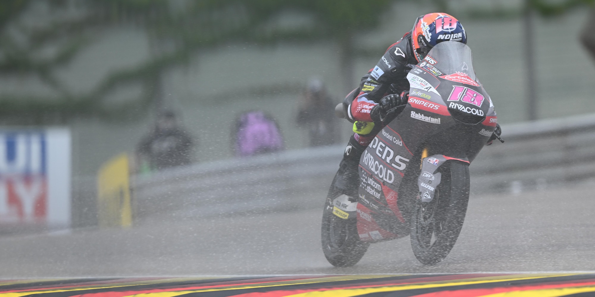 Moto3, Bertelle il migliore sul bagnato al Sachsenring