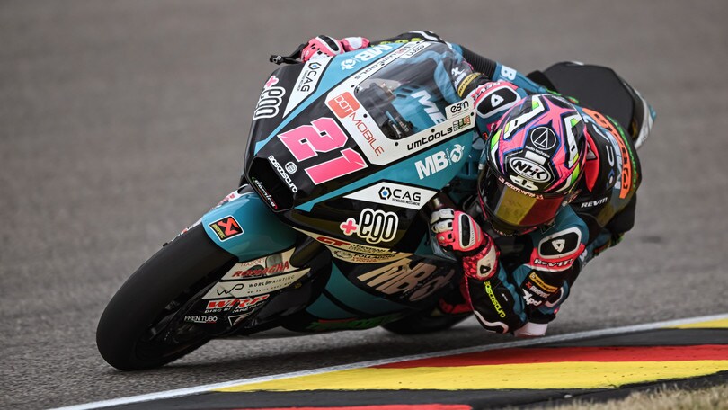 Moto2 FP3: Alonso Lopez svetta sull'acqua, solo 13esimo Tony Arbolino