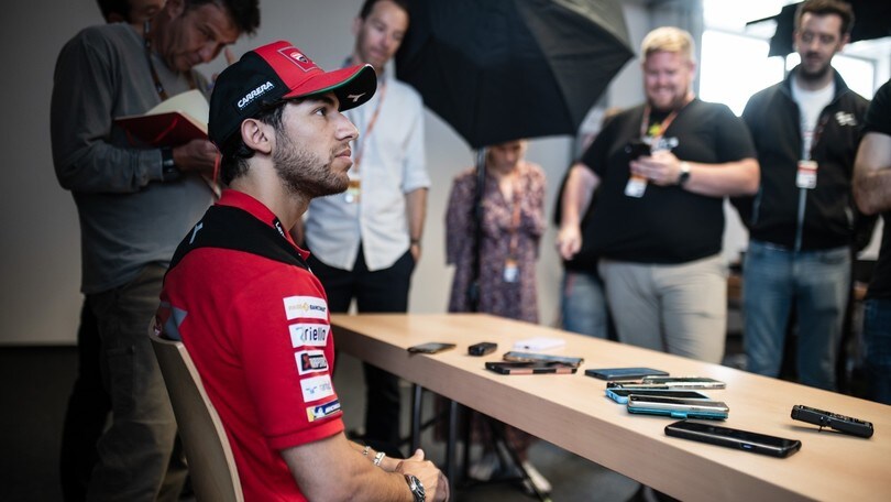 GP Germania, Bastianini: “Problemi al posteriore, domani spero vada meglio”