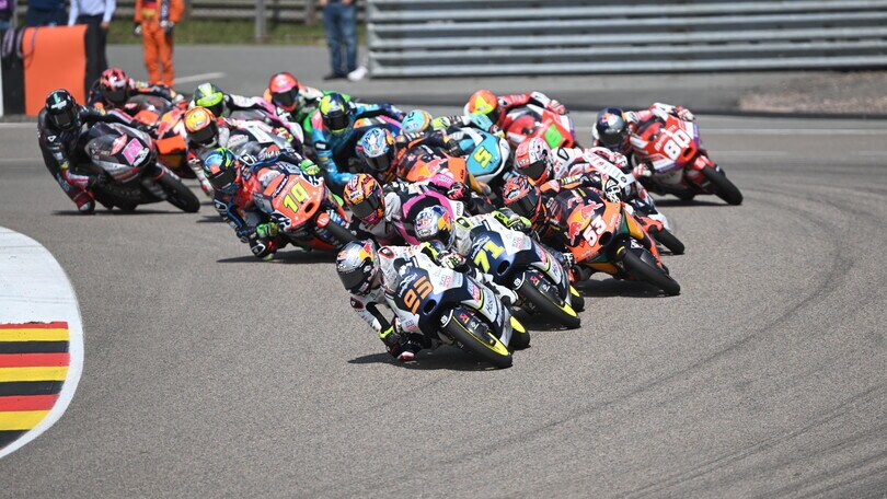 Le foto più entusiasmanti della Moto3 al GP Germania