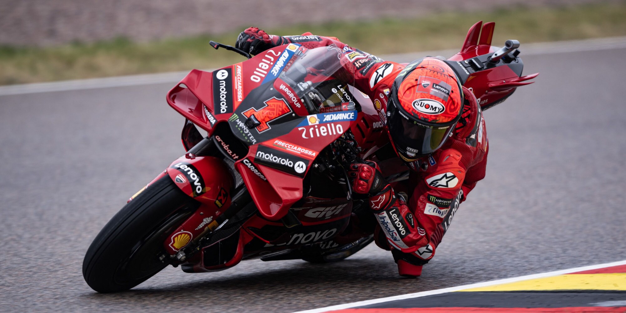 GP Germania, Bagnaia: “Ci ho provato, vincere ha un sapore migliore che fare secondi”