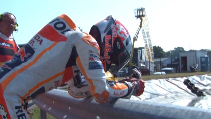 MotoGP: Marc Marquez salta il GP Germania