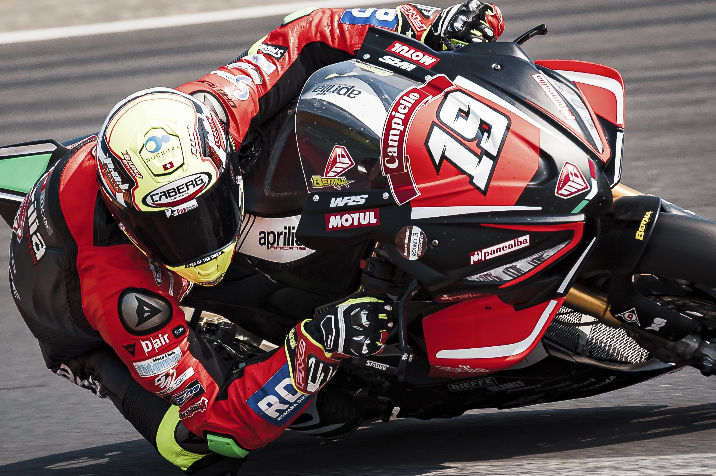 SBK, CIV Vallelunga: Pirro nella ghiaia, Bernardi trionfa in Gara 2