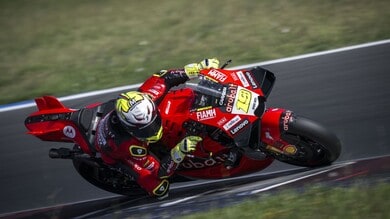 MotoGP, Bautista in pista a Misano: ecco i primi scatti