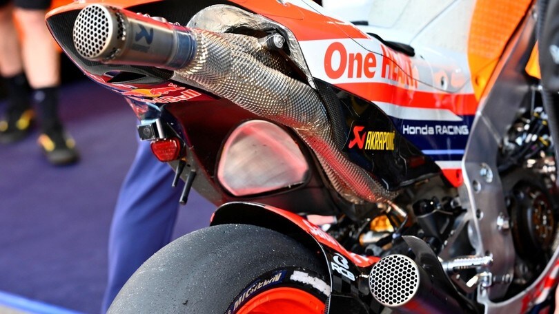 GP Olanda, nuovo telaio e scarichi coibentati per Marc Marquez