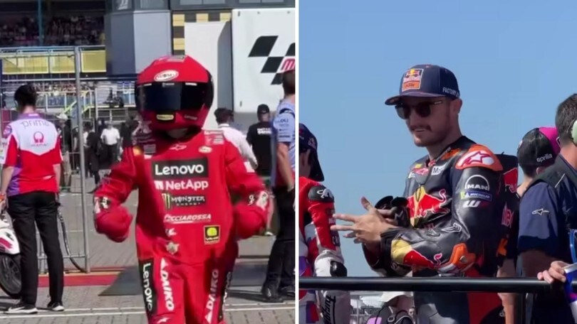 Jack Miller "picchia" la mascotte di Pecco Bagnaia: video virale