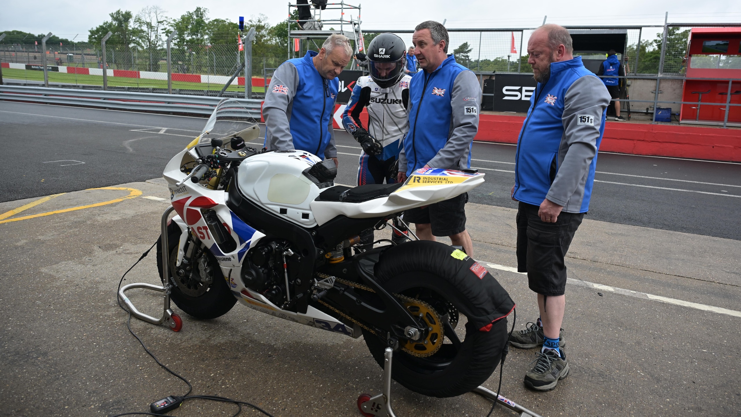 SSP: a Donington una Suzuki GSX-R 750 rende omaggio a Kevin Schwantz