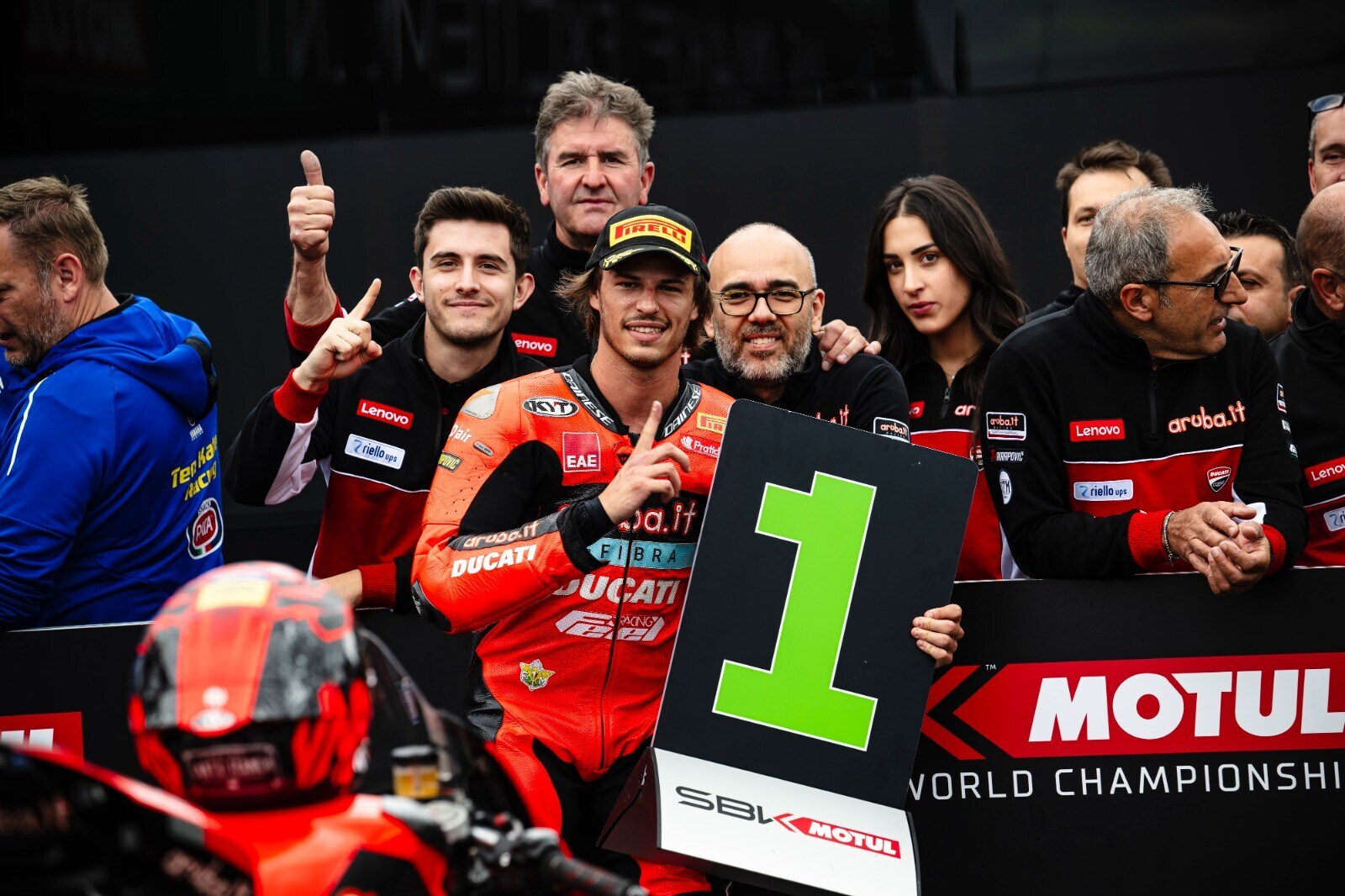 SSP, Donington: Superpole e record per Nicolò Bulega e la Ducati