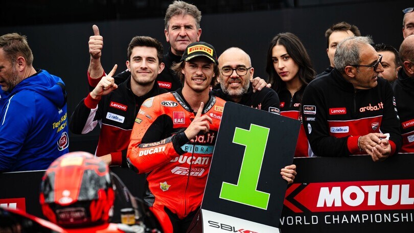 SSP, Donington: Superpole e record per Nicolò Bulega e la Ducati