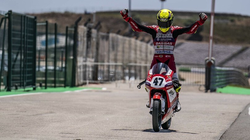 FIM JuniorGP: Edoardo Boggio vince in ETC, grande Italia a Portimao