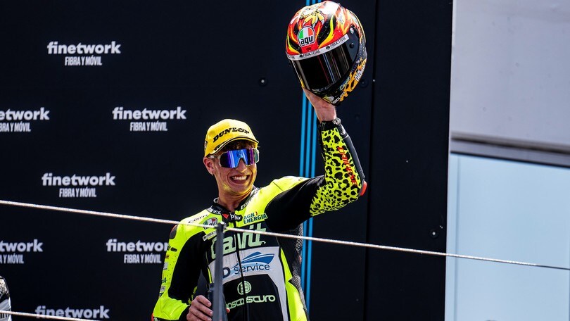 FIM JuniorGP, Portimao: primo podio per Surra nell'Europeo Moto2