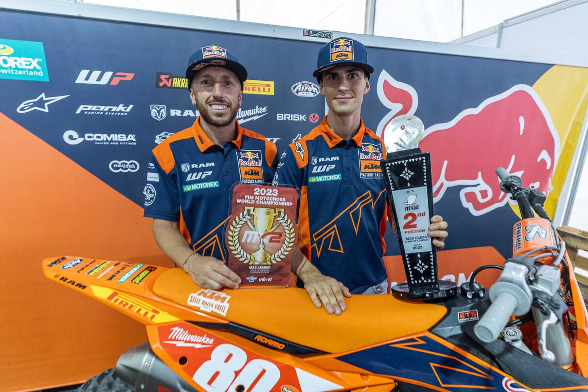 MX2: Adamo ancora in arancione