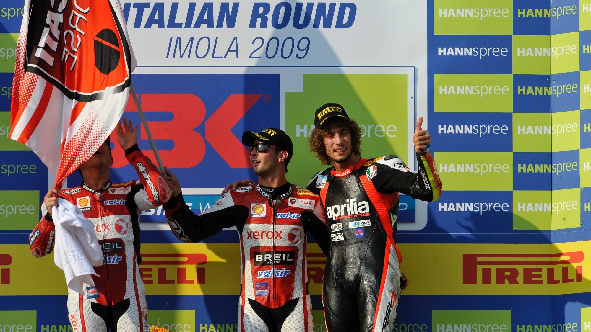 Fabrizio, unico profeta in patria ad Imola: "Il podio con Simoncelli ha reso tutto più speciale"