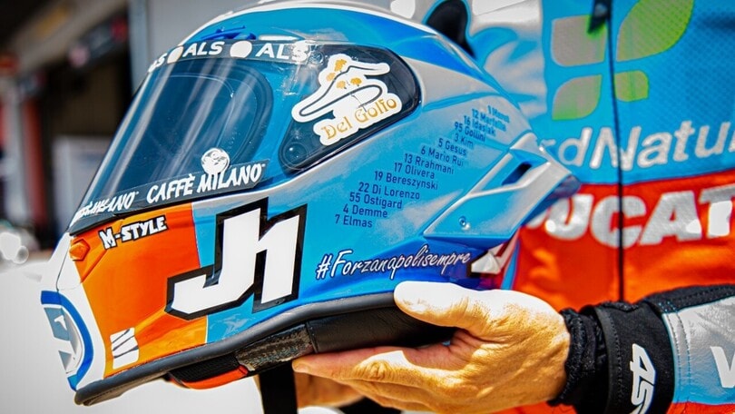 Calcio tra i cordoli di Imola: De Rosa omaggia lo scudetto del Napoli