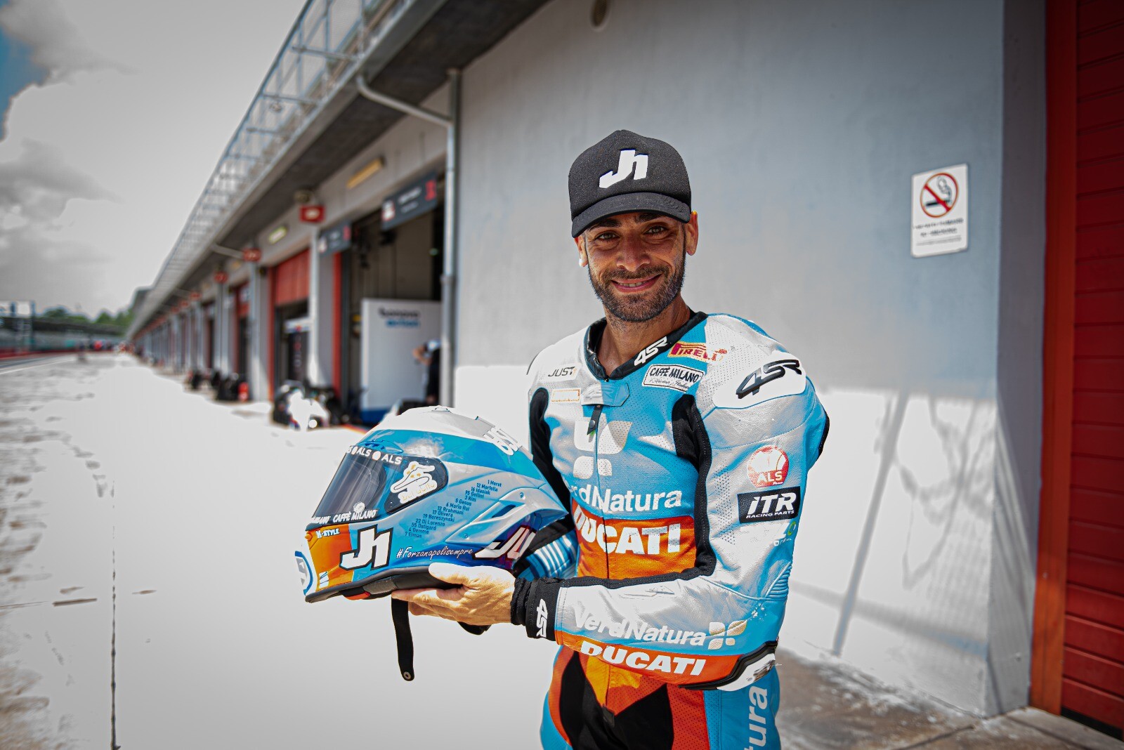 Calcio tra i cordoli di Imola: De Rosa omaggia lo scudetto del Napoli