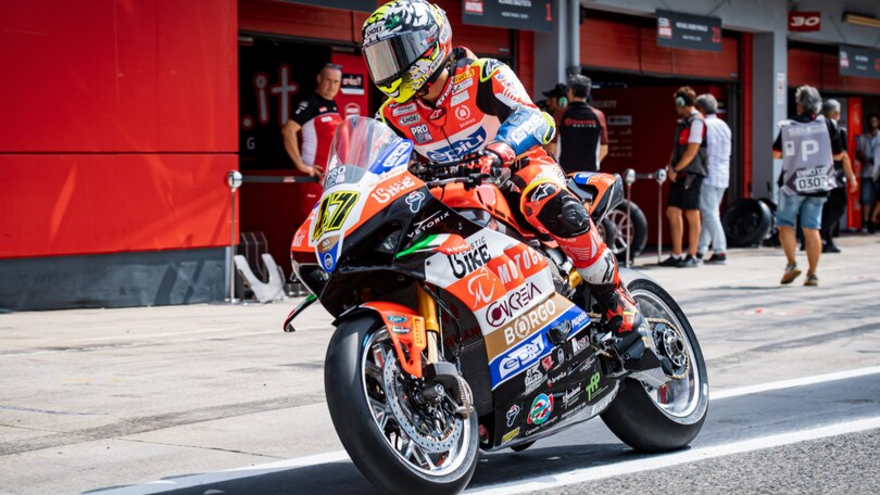 SBK Imola, Bassani: “I 250 giri? Si sente che non è la solita Ducati”