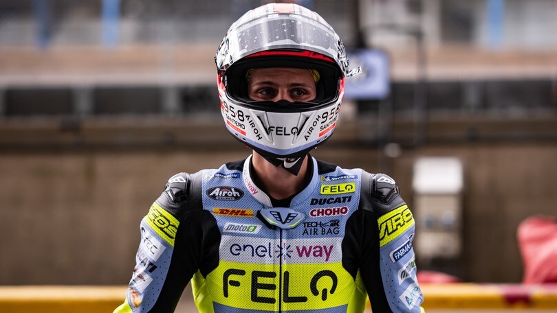 CIV SBK: Alessio Finello al via della Racing Night di Misano