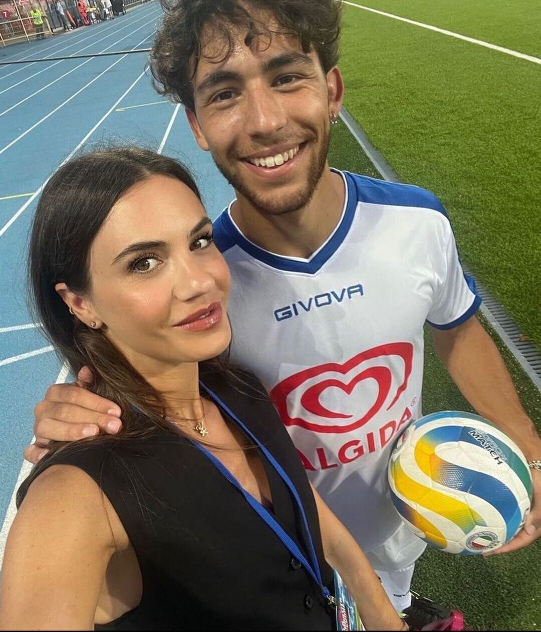 Enea Bastianini alla Partita del Cuore per la Romagna: le foto