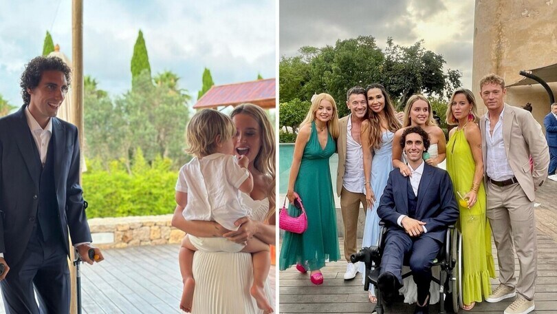 MotoGP, Alex Rins: matrimonio in stampelle e carrozzina