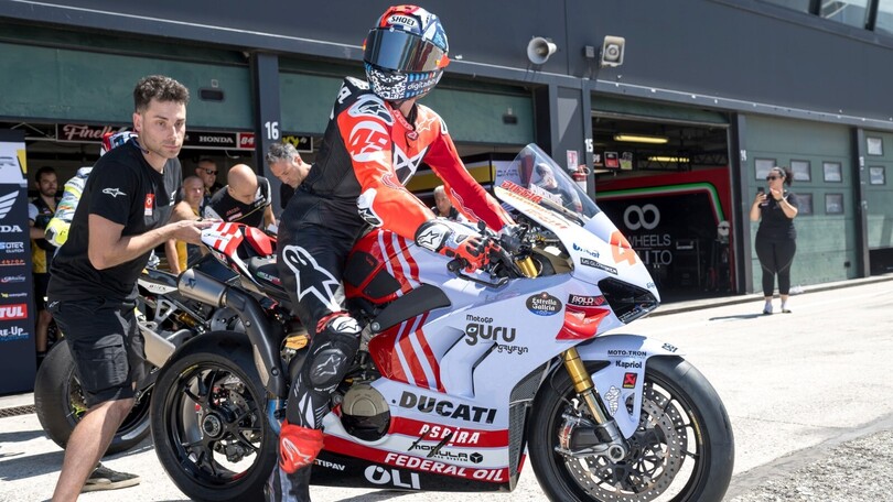 Non solo CIV: Di Giannantonio, Savadori e... Rivola in pista a Misano