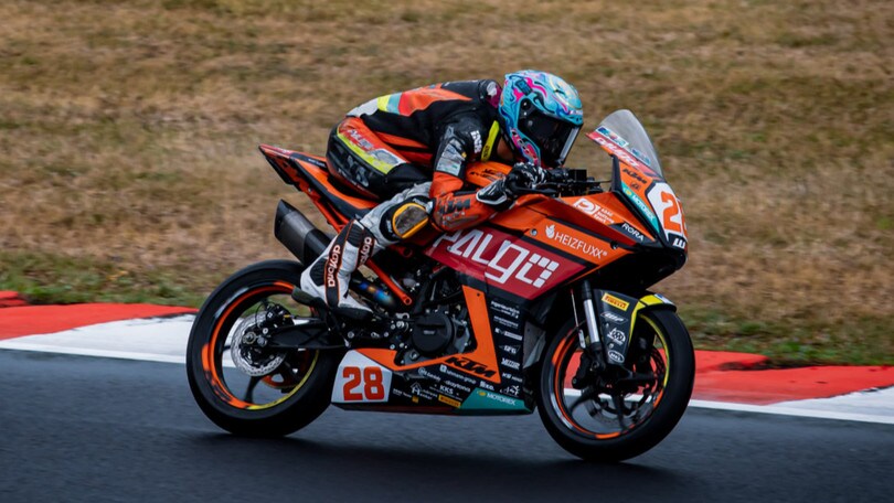 Meteo-impresa a Most, Lehmann vince Gara1 con le slick sotto la pioggia