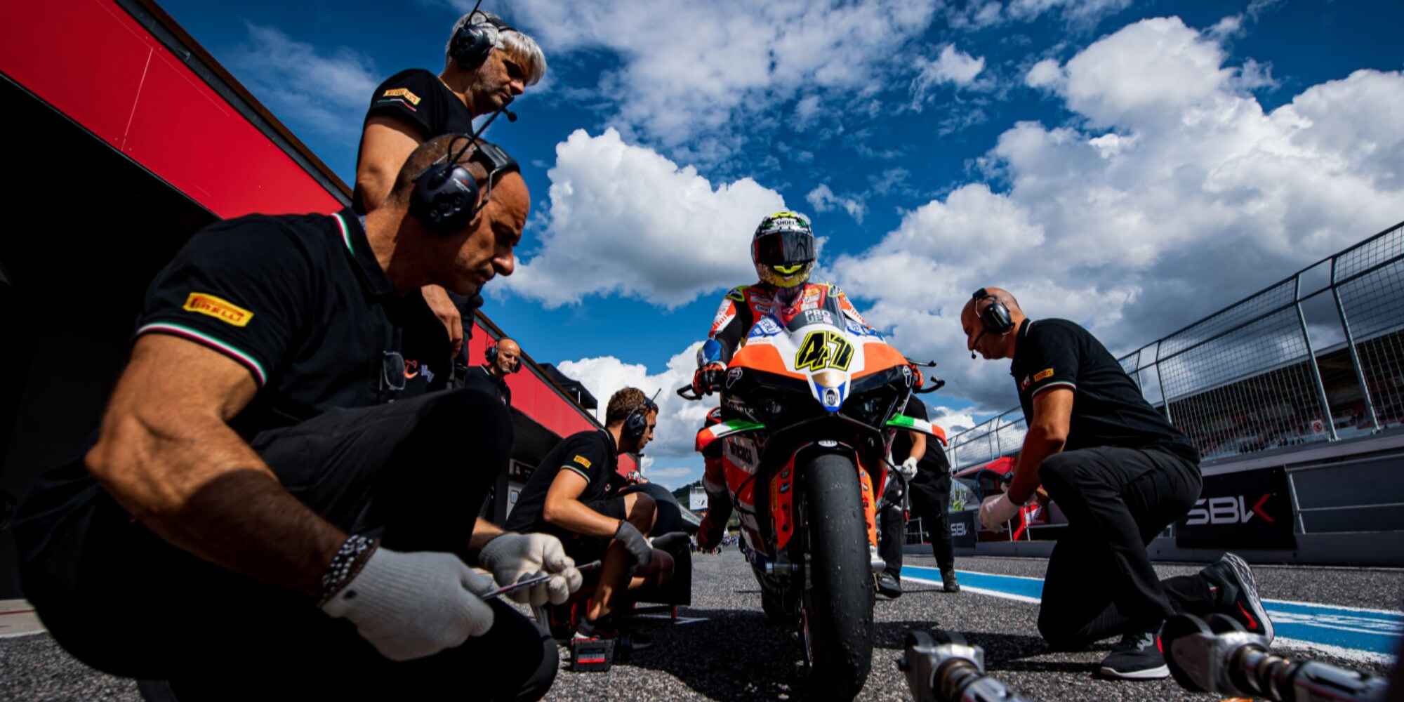 SBK Most, Bassani: "Non avevo gomme intermedie, ma la scelta giusta erano le slick”