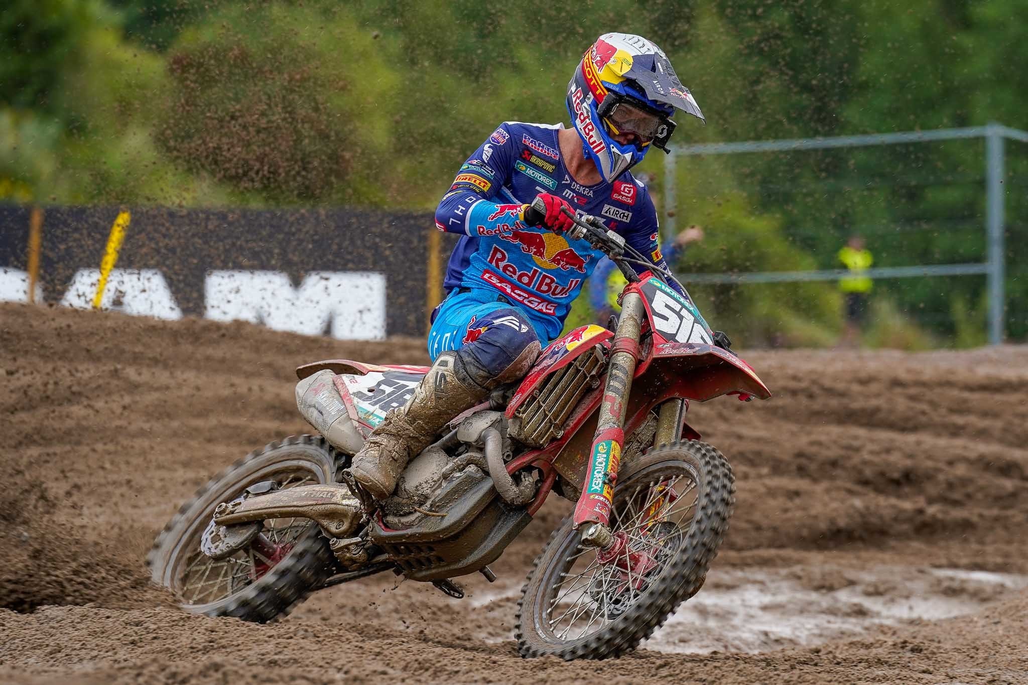 MX2: qualifica bagnata a Langenfelder