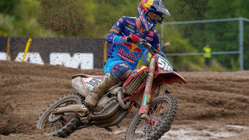 MX2: qualifica bagnata a Langenfelder