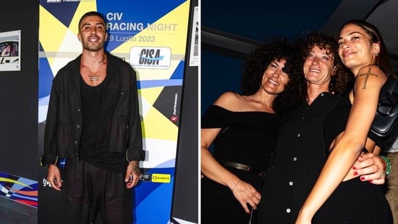 CIV: da Andrea Iannone a Elodie, quante star alla Racing Night