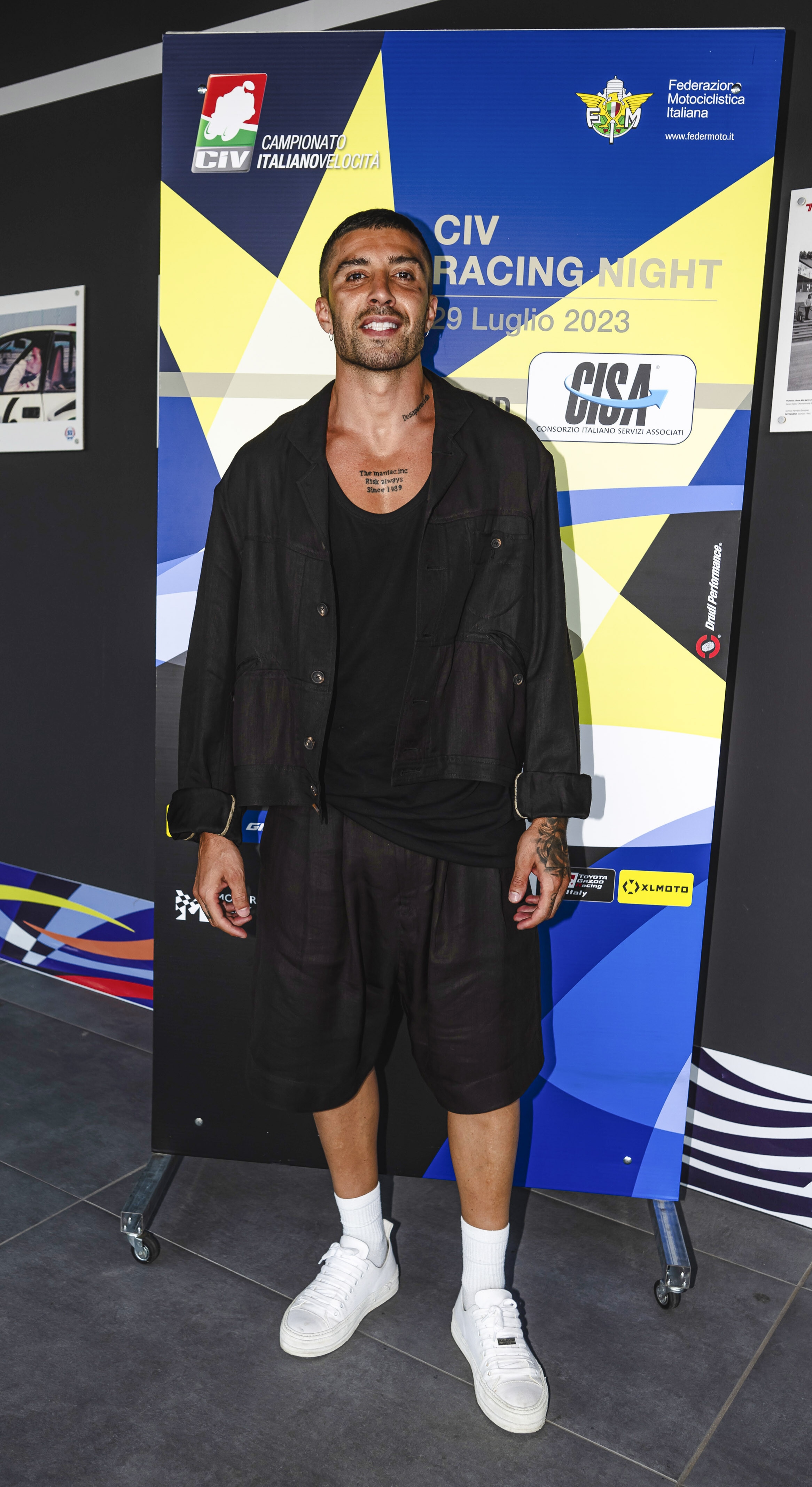 CIV: da Andrea Iannone a Elodie, quante star alla Racing Night
