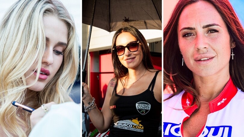 CIV, spettacolo in pista e fuori: tutte le ombrelline di Misano