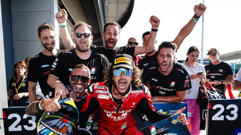 CIV, Andrea Mantovani star a Misano: "Mi piace far divertire la gente"