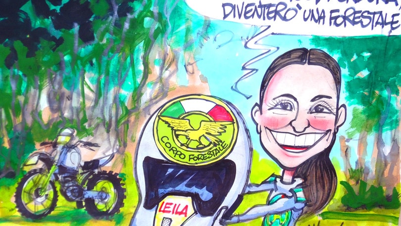 Leila Olimi, tra moto e natura | Io Guido da Sola