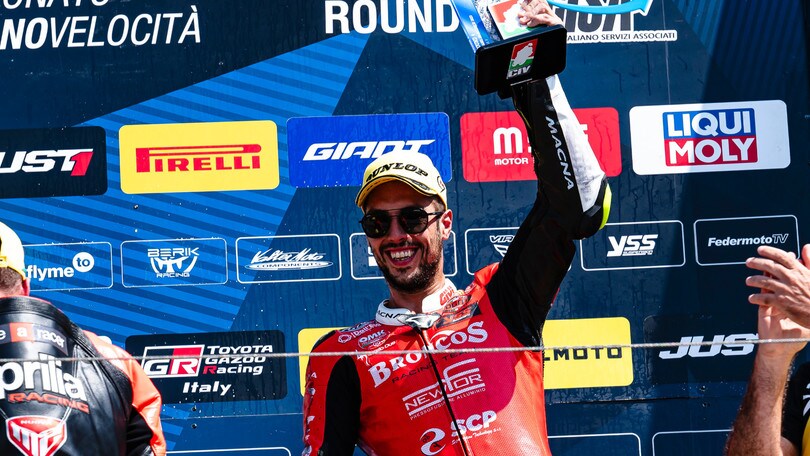 CIV SBK. Lorenzo Zanetti: "Mi sto facendo un mazzo così per vincere"