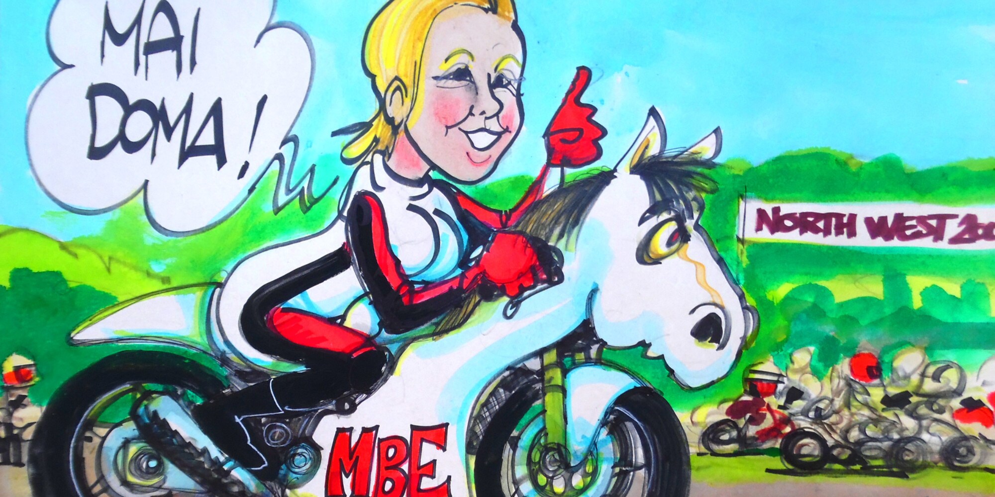 Claire Lomas, dall'inferno alla NW 200 | Io Guido da Sola
