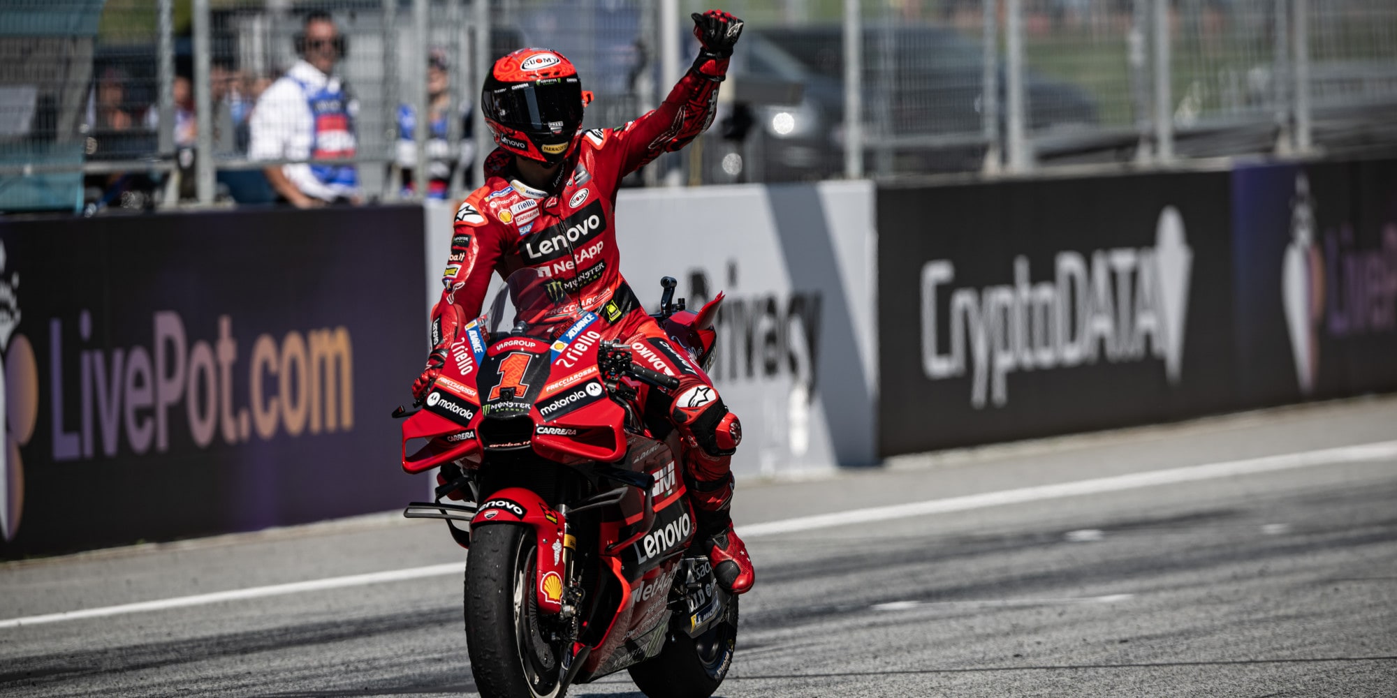 GP Austria, Bagnaia: “In MotoGP è ancora il pilota a fare la differenza”