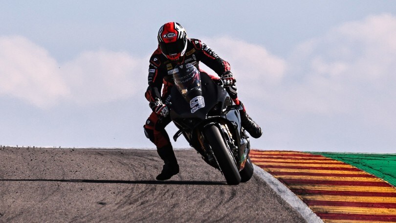 SBK, test Aragon: Petrucci da record nel day 2, Bautista 3°