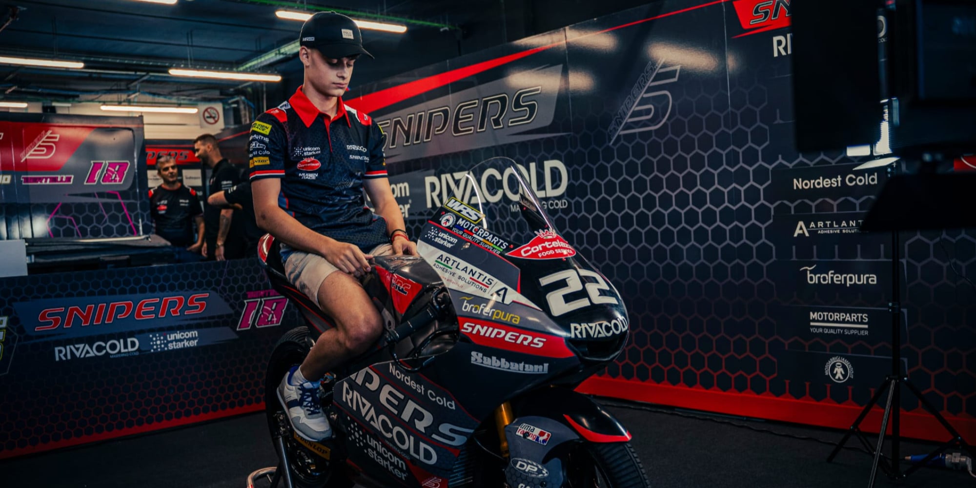 Moto3, Almansa debutta nel Mondiale con il team Snipers nel 2024