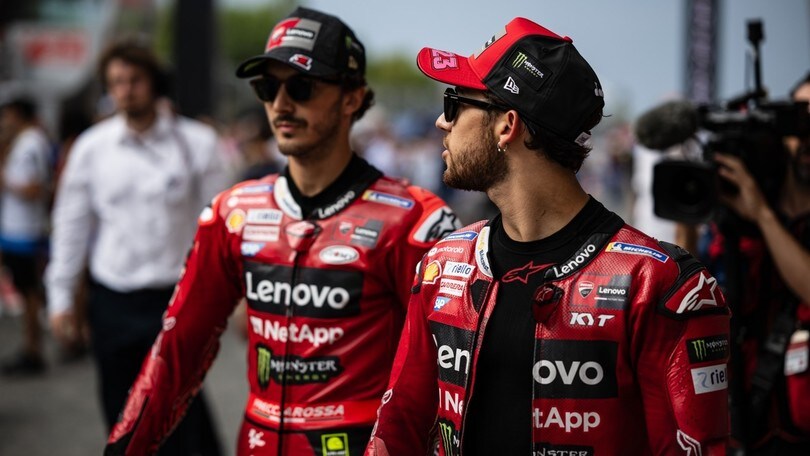 MotoGP Barcellona: escluse fratture per Bagnaia, Bastianini salta Misano