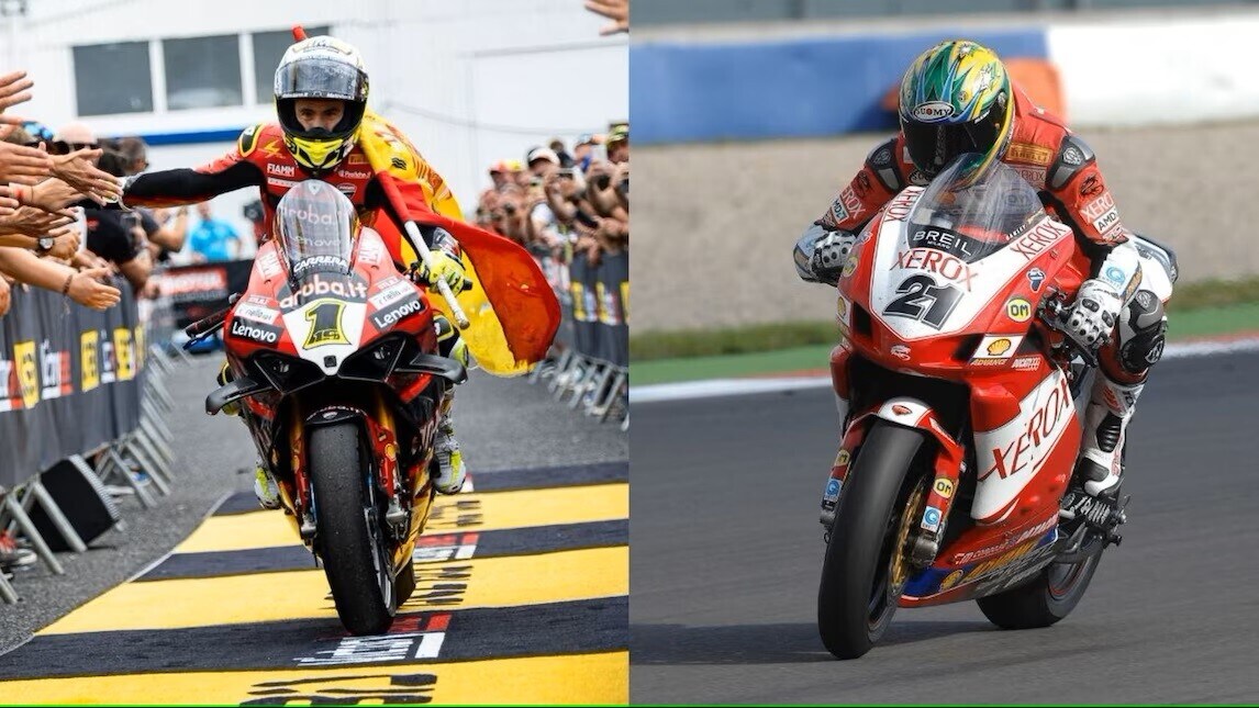SBK: Alvaro Bautista at Magny-Cours to overtake... Troy Bayliss