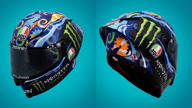 Marini, il casco celebrativo per il GP di San Marino